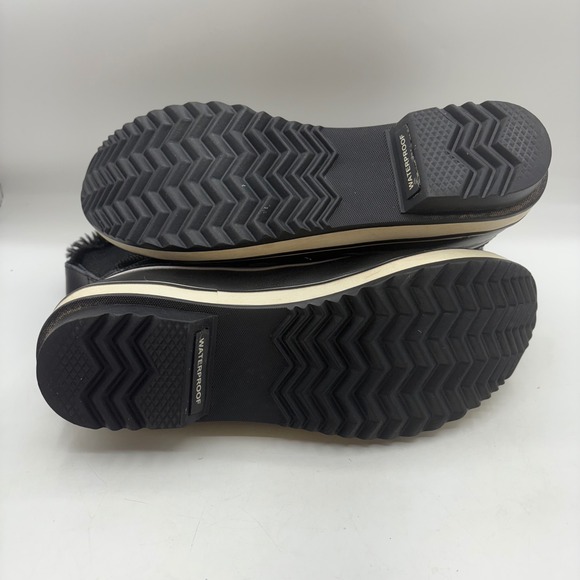 Sorel Tivoli Waterproof Winter Boots Black Faux Fur Lined Women Size 9.5 - Picture 10 of 10